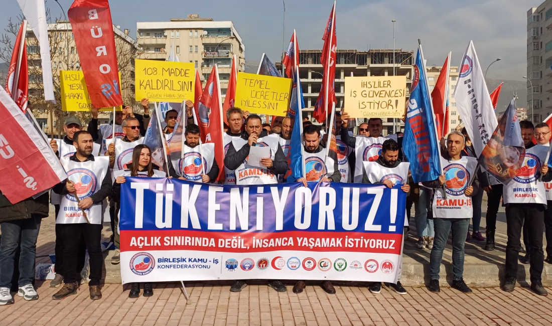 Birleşik Kamu-İş Konfederasyonu’na bağlı sendikalar, 2026 bütçesine ve emekçilerin yaşadığı