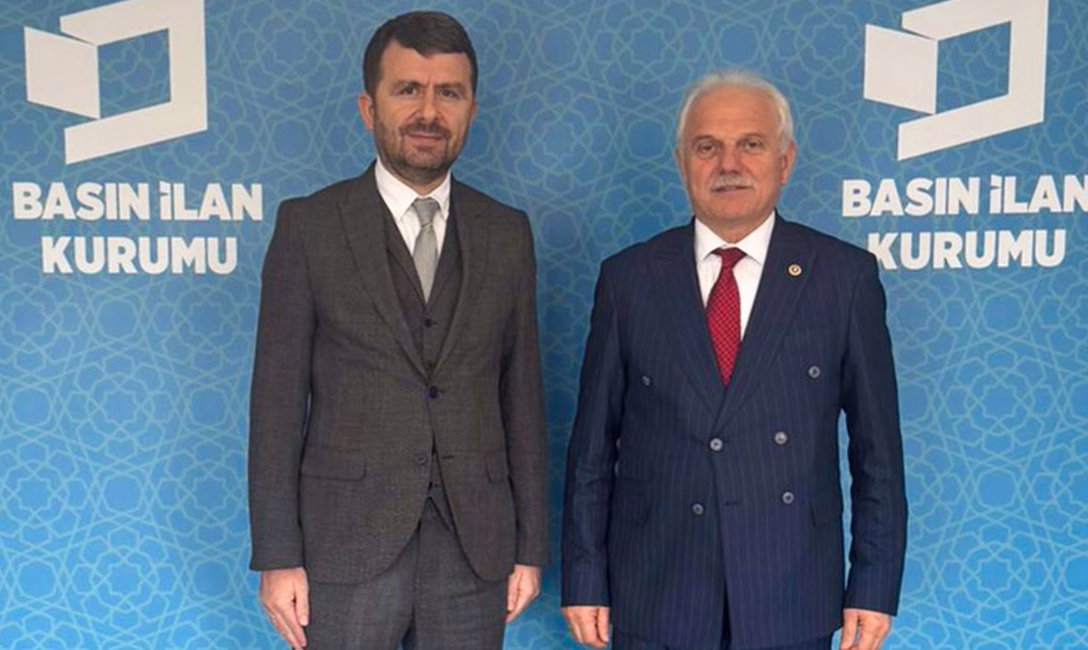 Basın İlan Kutumu Genel Müdürü Abdulkadir Çay, Ankara’daki programı kapsamında