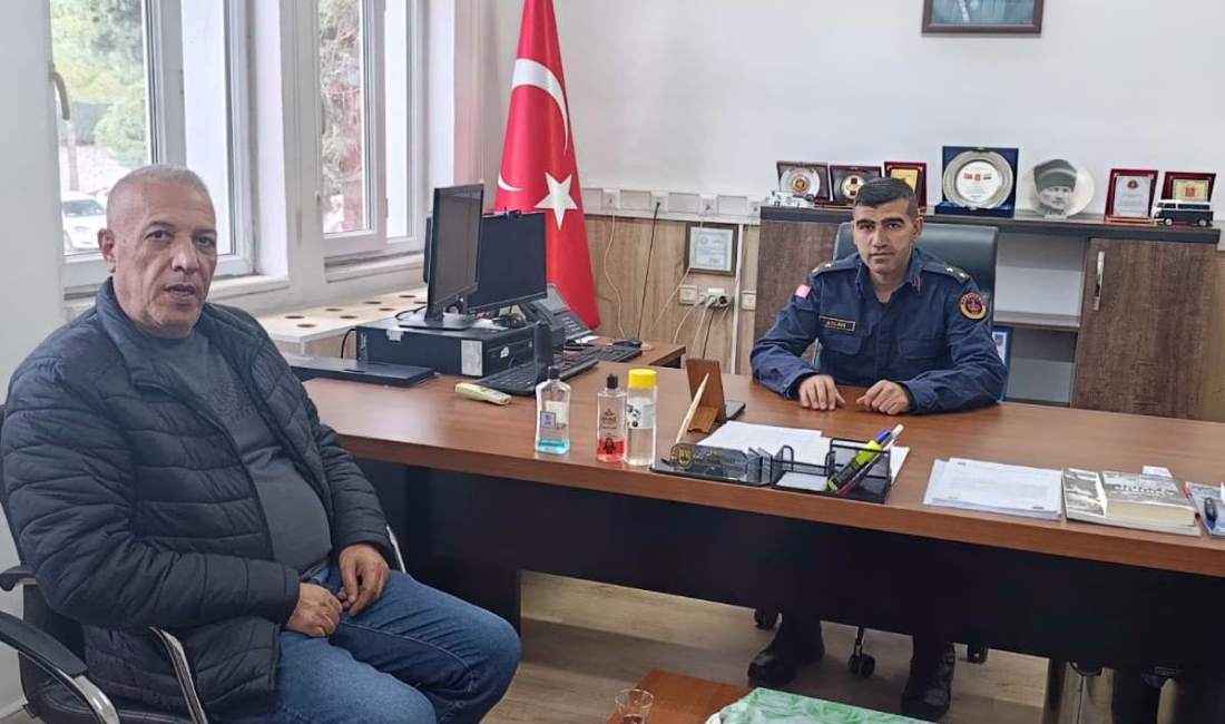 Andırın İlçe Jandarma Komutanlığı görevine kısa süre önce atanan Jandarma