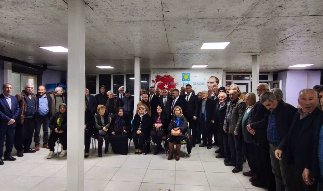 İYİ Parti  Andırın İlçe Başkanı Fatih Dal’ın ev sahipliğinde düzenlenen