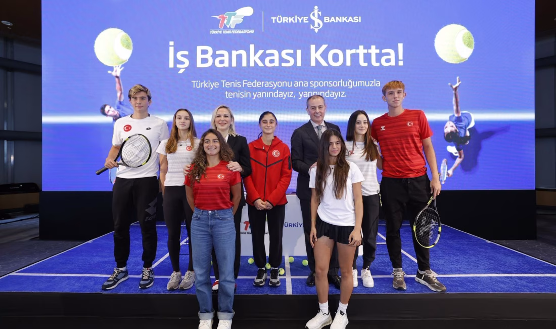 Melike USLU- Ataberk KURT/İSTANBUL, – TÜRKİYE Tenis Federasyonu’nun ana sponsorluğunu