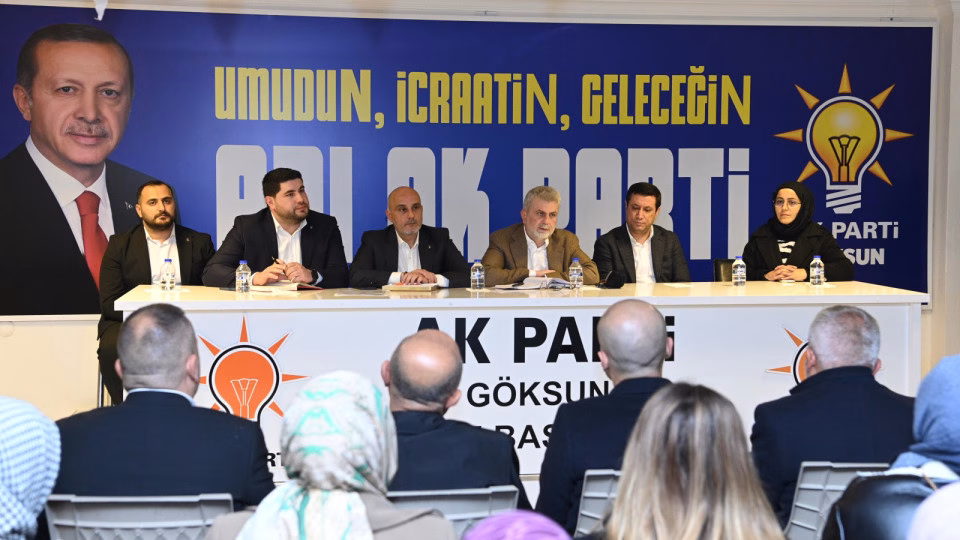 AK Parti Göksun İlçe Danışma Meclisi Toplantısı’na katılan Başkan Görgel,