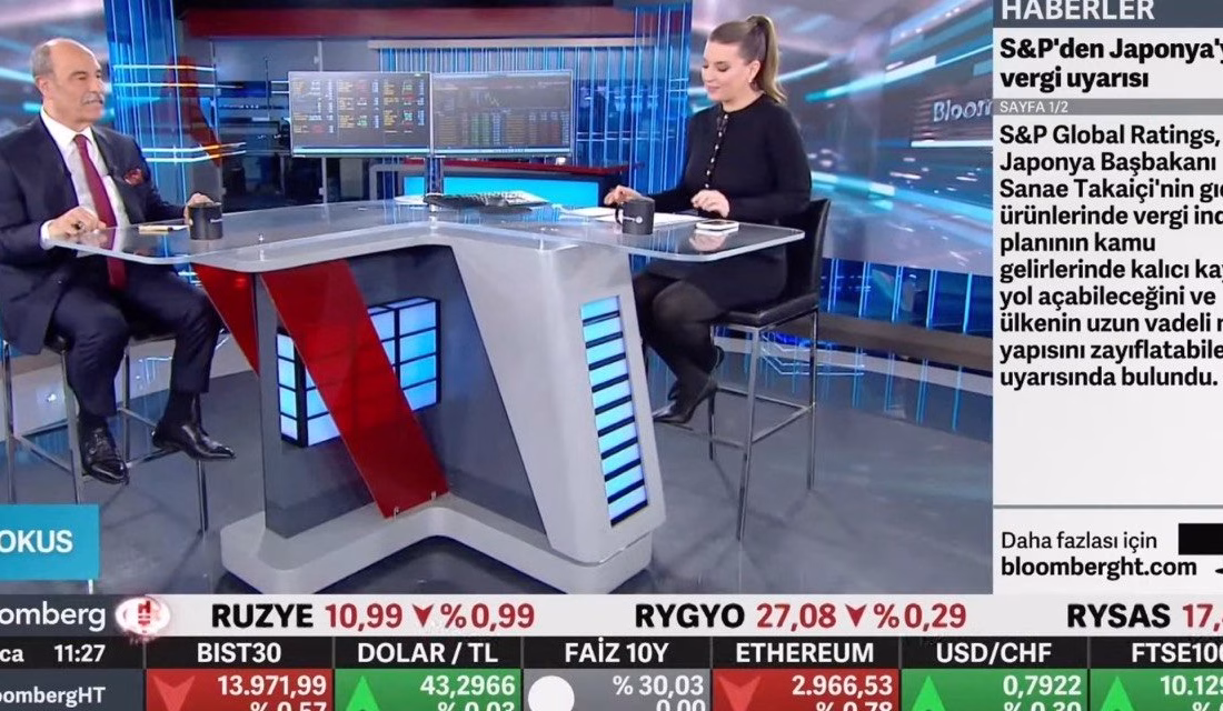 BLC Group Yönetim Kurulu Başkanı Şahin Balcıoğlu, Bloomberg HT’de katıldığı