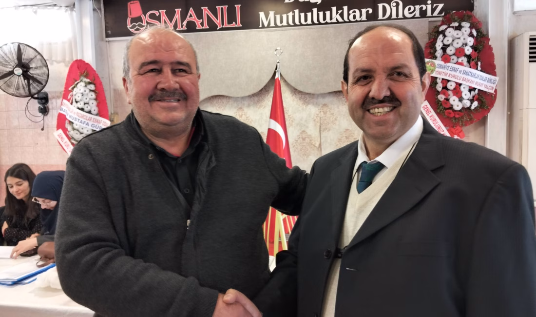 20 YILIN ARDINDAN AHMET BAYRAL’DAN MURAT DELİKİŞİ’YE GÖREV DEVRİ Osmaniye’nin köklü kuruluşlarından biri olan Madeni Sanatkarlar Esnaf Odası, 1965