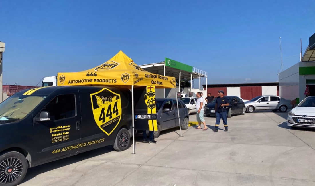 Türkiye’nin yerli akaryakıt markalarından 444, özel tasarlanan tanıtım aracıyla Düziçi’ne