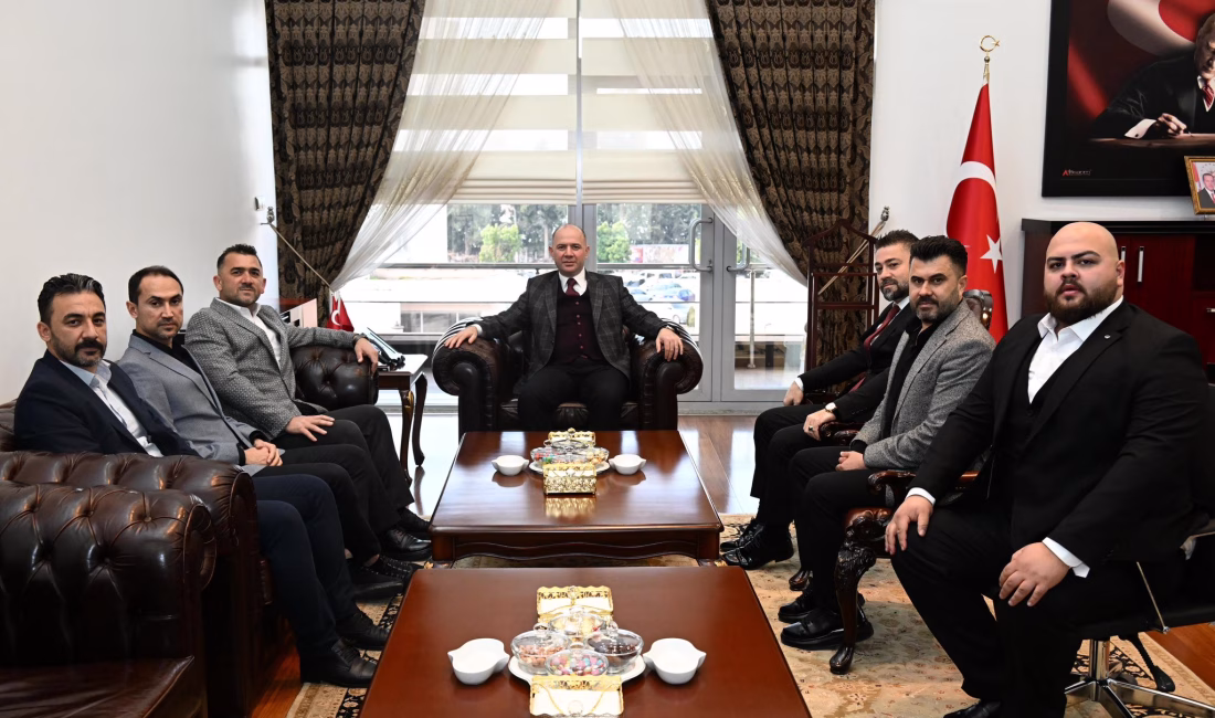 Osmaniye Valisi Mehmet Fatih Serdengeçti, MDGRUP Osmaniyespor Başkanı Mesut Demir