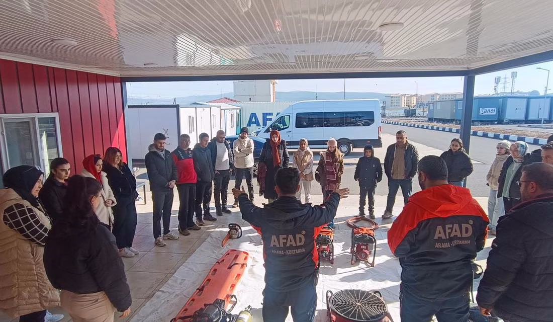 AFAD Kahramanmaraş İl Müdürlüğü, afetlere hazırlık çalışmalarını güçlendirmek amacıyla Destek