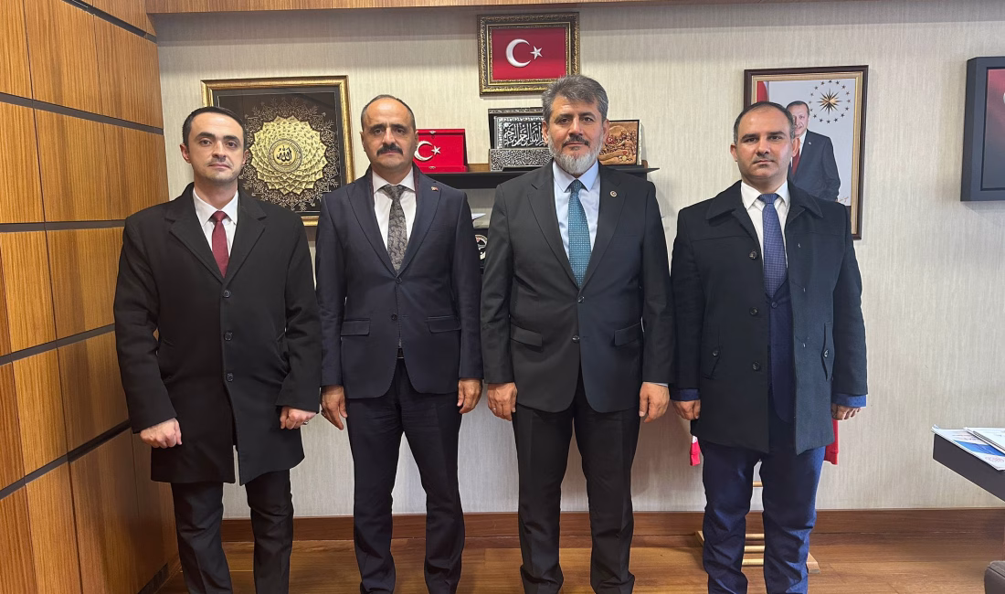 Atanamayan Uzman Çavuşlar Derneği Genel Başkanı Mustafa Gündeşli, Kahramanmaraş milletvekilleriyle