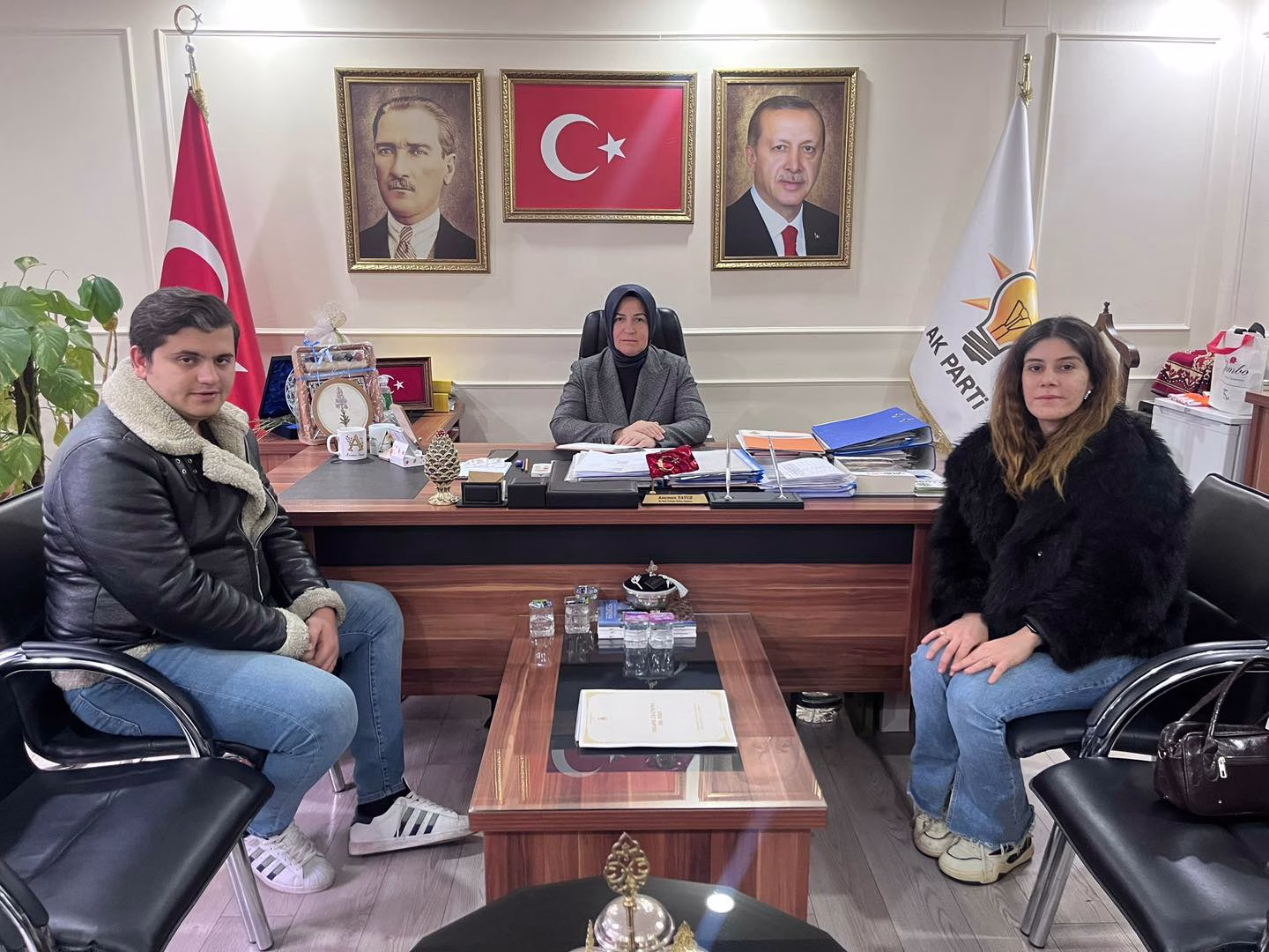 Baskan Yavuz “Hemsehrilerimizle Gonul Gonuleyiz” ()