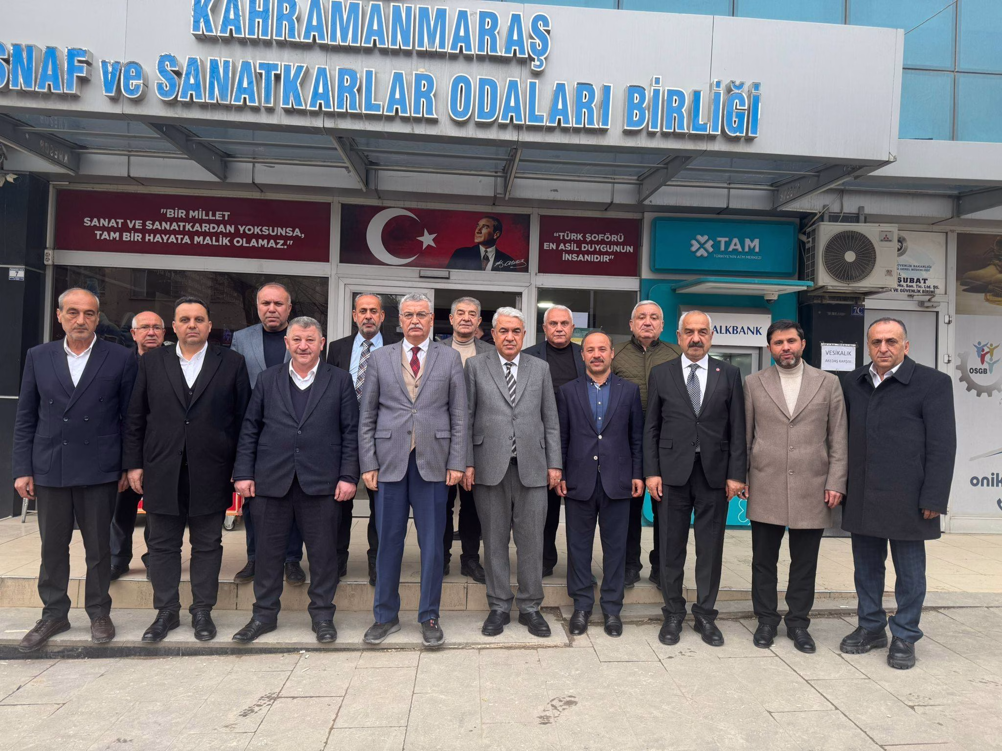 Celalettin Guvenc’ten Oda Baskanlarina Tebrik Mesaji ()
