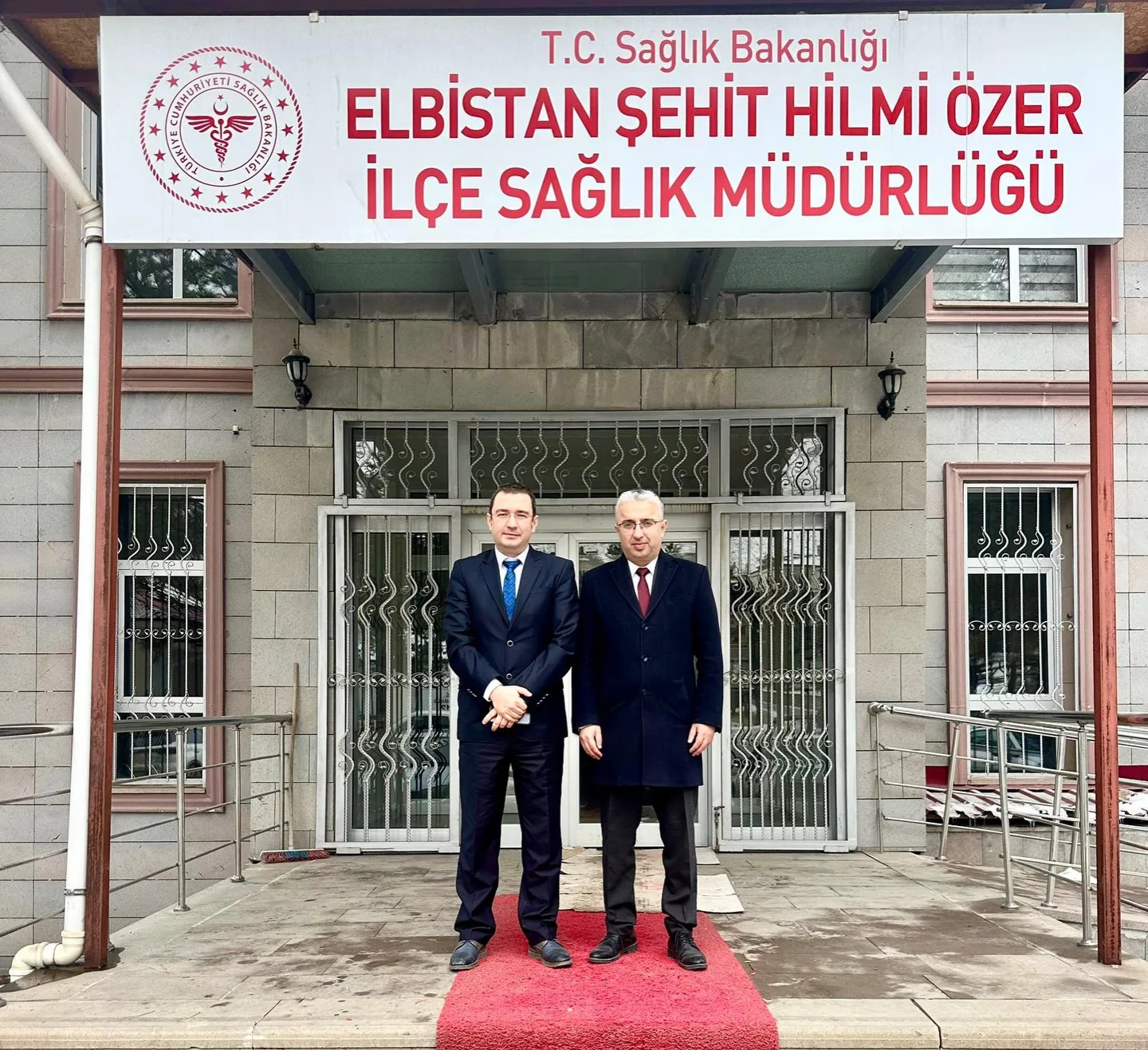 Elbistan Belediye Baskani Erkan Gurbuz’den Ilce Saglik Mudurlugu’ne Ziyaret ()