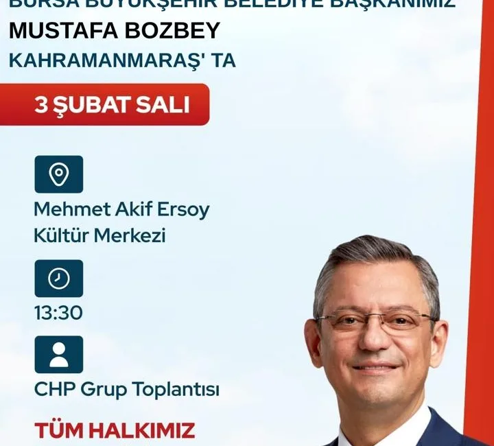 &nbsp; Cumhuriyet Halk Partisi (CHP) Genel Başkanı Özgür Özel, parti