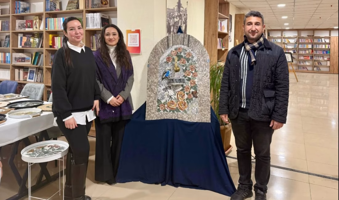 Dulkadiroğlu Aile Destek Merkezi (ADEM) kursiyer sanatçıları tarafından hazırlanan, Kahramanmaraş’ın