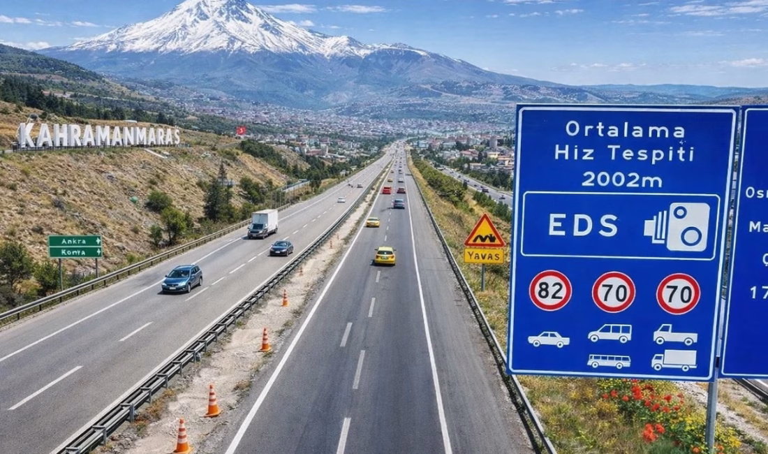 Kahramanmaraş’ta Trafikte Yeni Dönem: Hız Koridorları Devreye Girdi, Hata Yapan