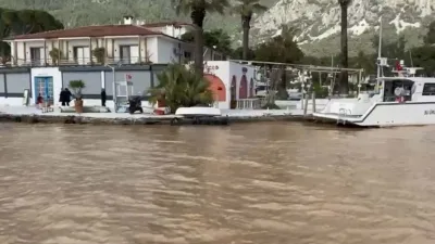 Cavit AKGÜN/MUĞLA, – MUĞLA’nın Ula ilçesinin ‘Sakin Şehir’ ünvanlı Akyaka