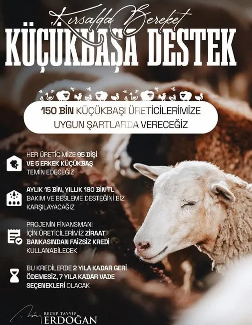 Andırın İlçe Tarım ve Orman Müdürlüğü tarafından paylaşılan ve Cumhurbaşkanı