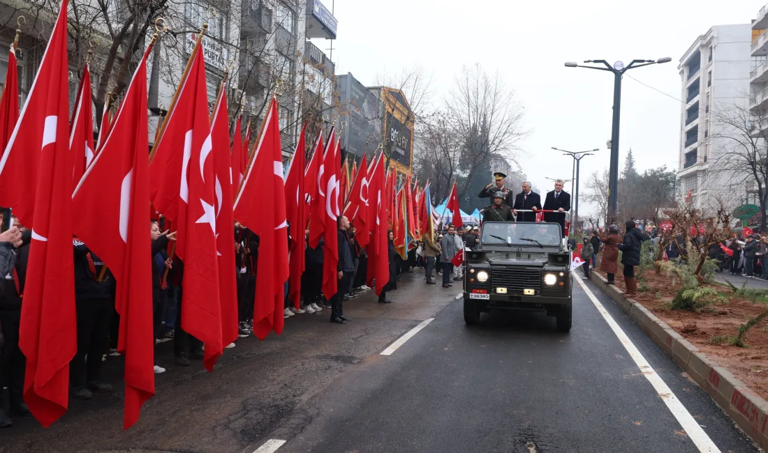 Kahramanmaraş’ın düşman işgalinden kurtuluşunun 106. yıl dönümü, kentte düzenlenen tören