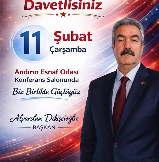 Andırın Şoförler ve Otomobilciler Odası, seçimli genel kurul heyecanı yaşıyor.