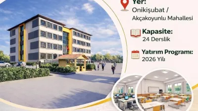 Kahramanmaraş’ın hızla büyüyen ilçesi Onikişubat, eğitim yatırımlarında yeni bir adım
