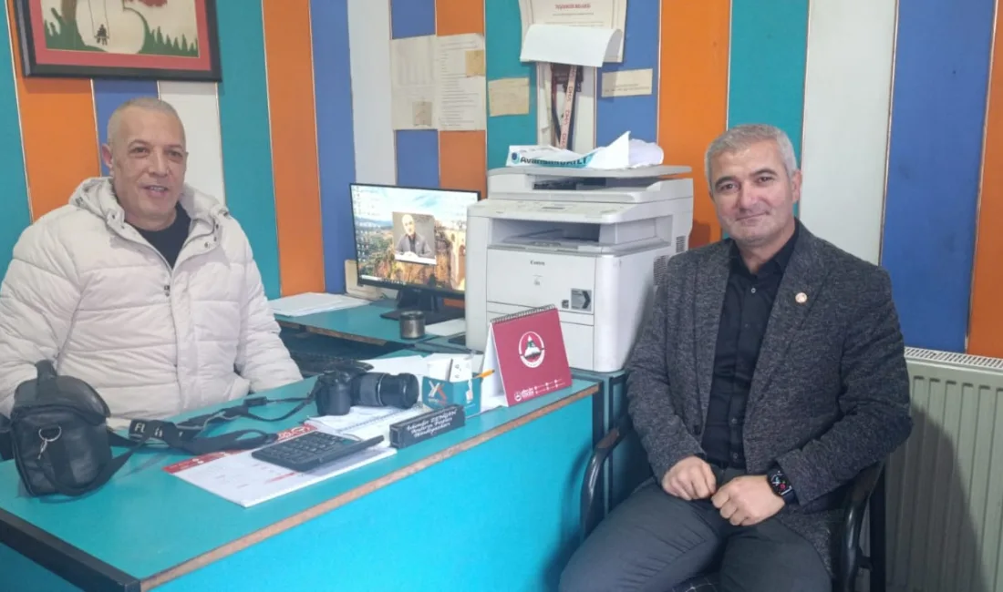 Yeniden Refah Partisi Andırın İlçe Başkanı Serdar Bıçakcı, Andırın’da yayın