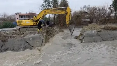 Kadirli’de Sağanak Yağış Sele Dönüştü: Köyler Sular Altında