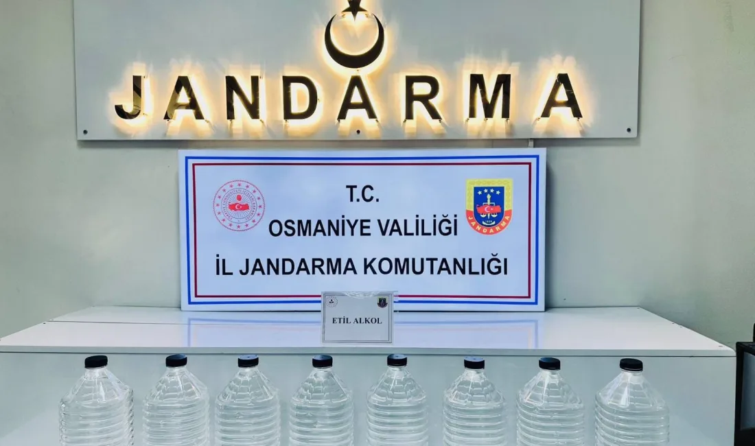 Osmaniye İl Jandarma Komutanlığı ekipleri, 9-15 Şubat tarihleri arasında yürütülen