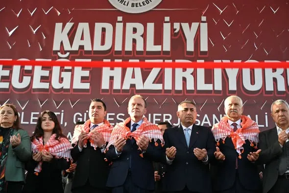 Kadirli Belediyesi tarafından yapımı tamamlanan Osman Nuri Saygılı Asfalt Üretim