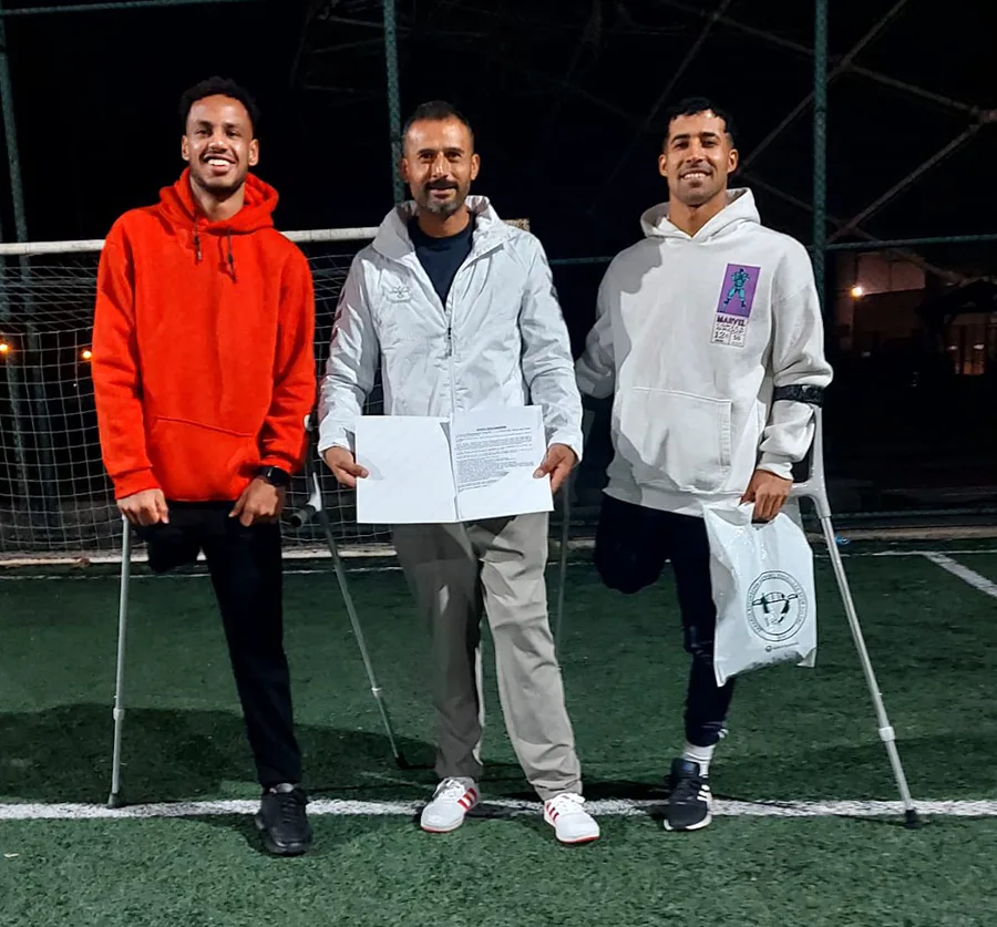 Ampute takimina Misirdan transfer 1