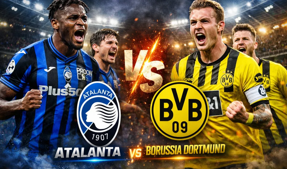 Avrupa futbolunun iki güçlü temsilcisi Atalanta ile Borussia Dortmund, unutulmaz