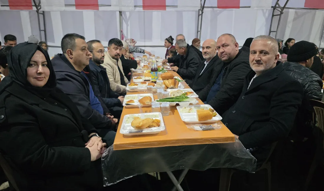 Muhammed Burak Gül Namıkkemal Mahallesi’nde İftar Programına Katıldı Kahramanmaraş’ta Ramazan