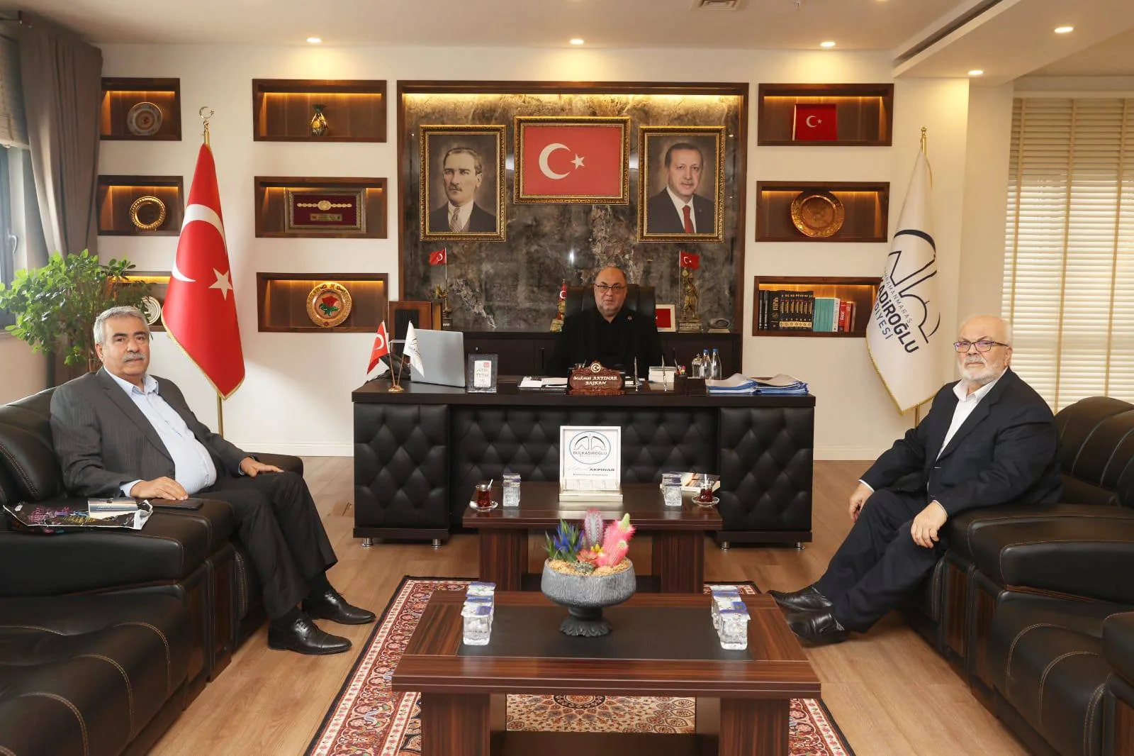 Başkan Mehmet Akpınar’dan Göksunlu Eski Belediye Başkanlarına Ziyaret Teşekkürü
