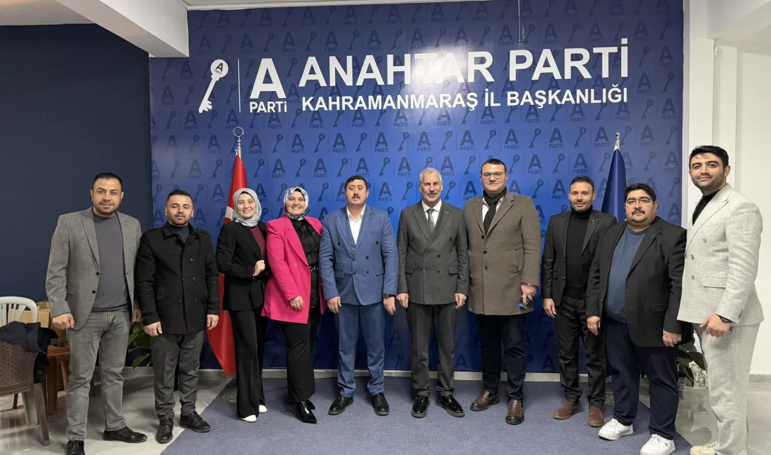 Anahtar Parti Dulkadiroğlu İlçe Başkanı Hacı Ahmet Sivri, Anahtar Parti