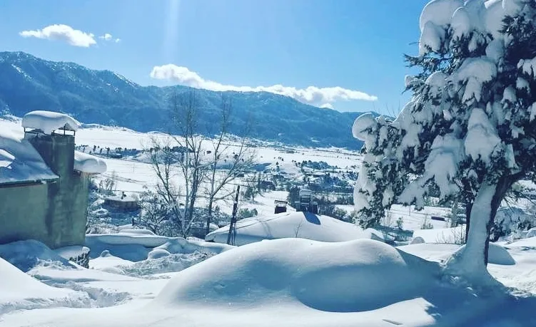 Kışın Andırın Yaylalarında Günlük Yaşam Sessiz Ama Devam Ediyor
