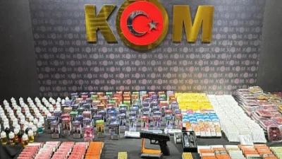 Kahramanmaraş Emniyet Müdürlüğü Kaçakçılık ve Organize Suçlarla Mücadele (KOM) Şube