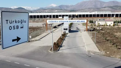 Kahramanmaraş’ın üretim merkezlerinden biri haline gelen Türkoğlu Organize Sanayi Bölgesi