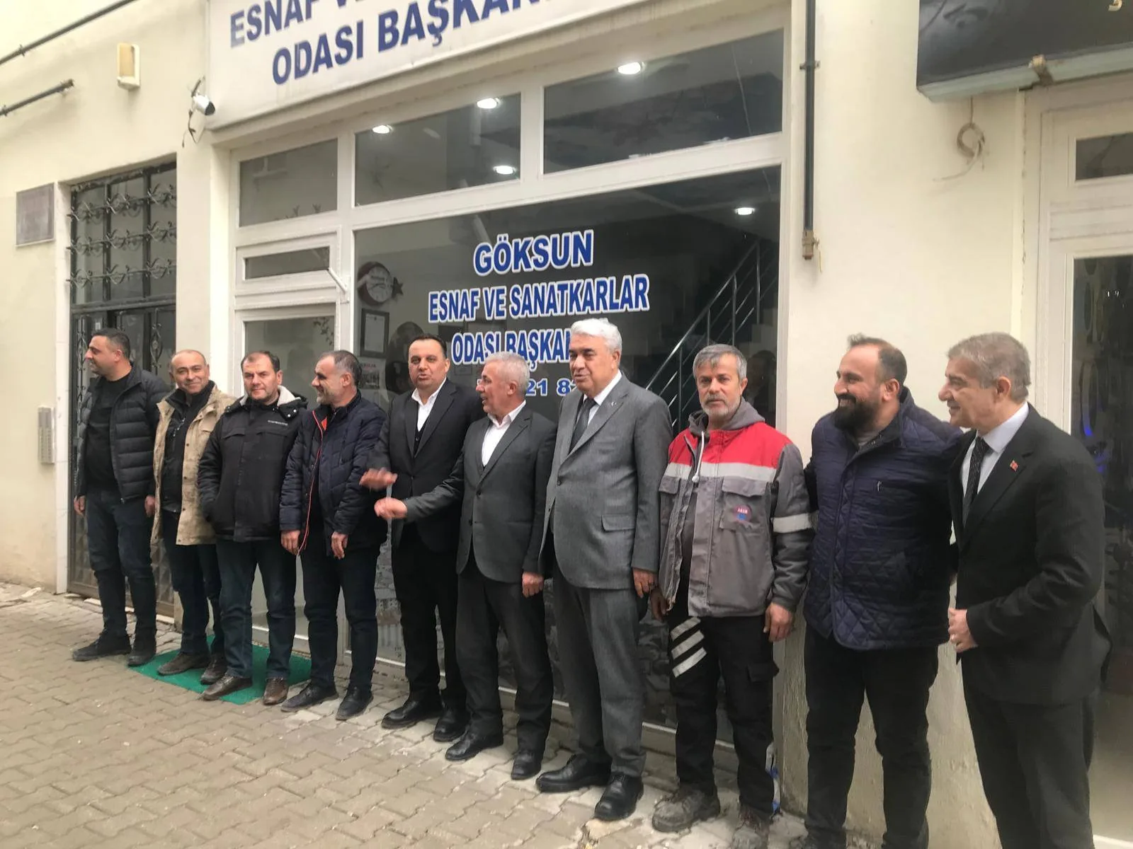 Goksun Esnaf ve Sanatkarlar Odasi Baskani Irfan Dumana Hayirli Olsun Ziyareti 2