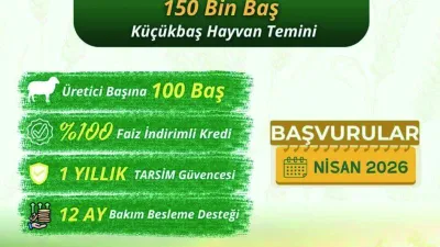 Kahramanmaraş’ta küçükbaş hayvancılığı güçlendirmek ve kırsaldaki aile işletmelerini büyütmek amacıyla