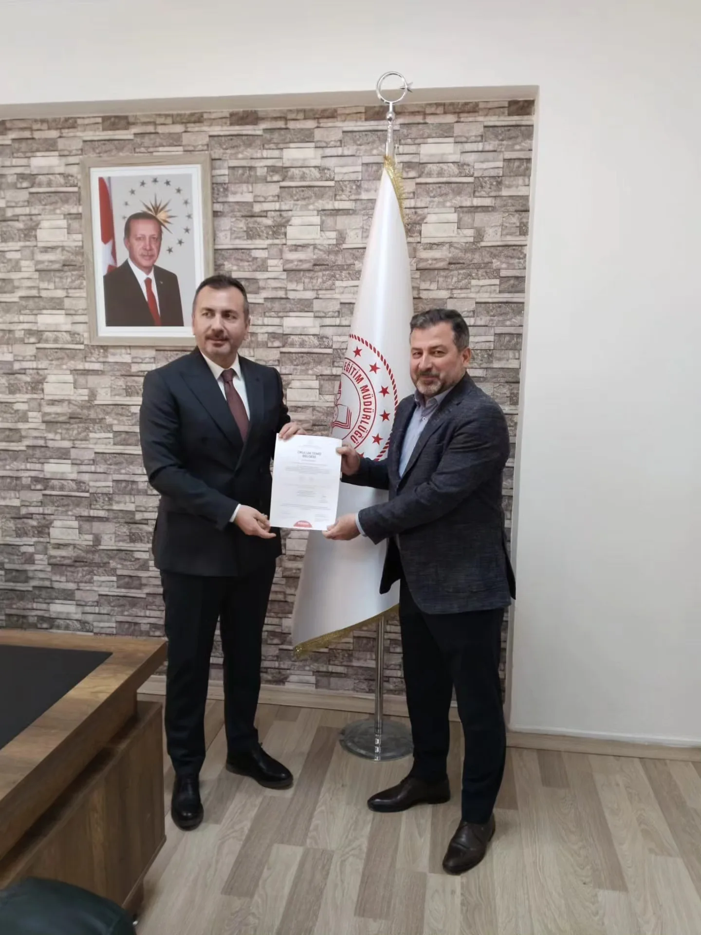 Milli Egitim Bakanligi Okulum Temiz Programi Kapsaminda Turkoglunda Belge Toreni 1