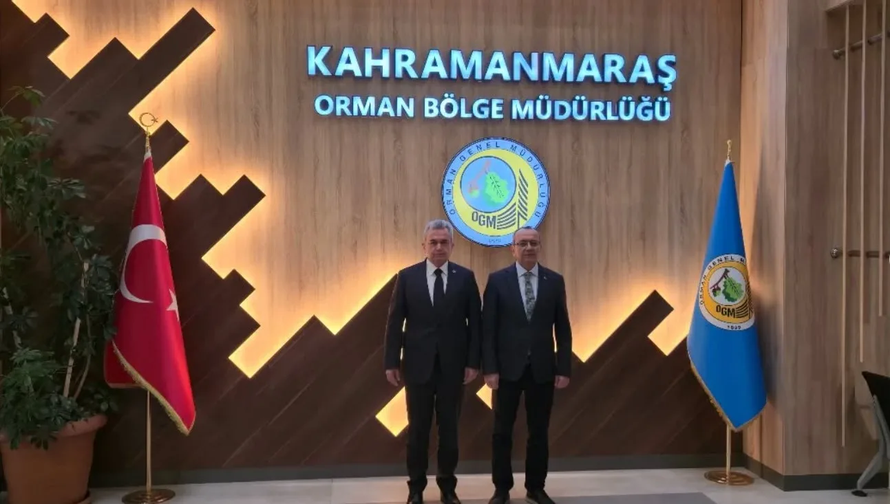 Orman Genel Mudur Yardimcisi Ibrahim Yuzerden Kahramanmaras Orman Bolge Mudurlugune Ziyaret 2