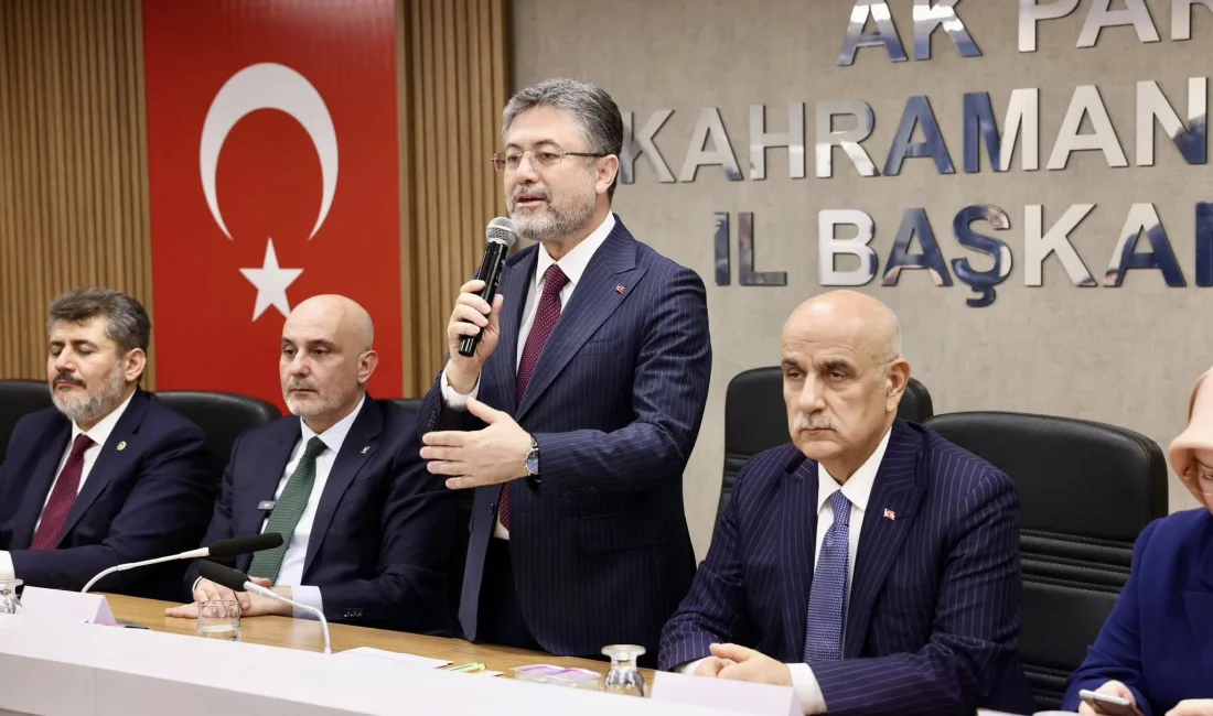 Tarım ve Orman Bakanı İbrahim Yumaklı, AK Parti Kahramanmaraş İl