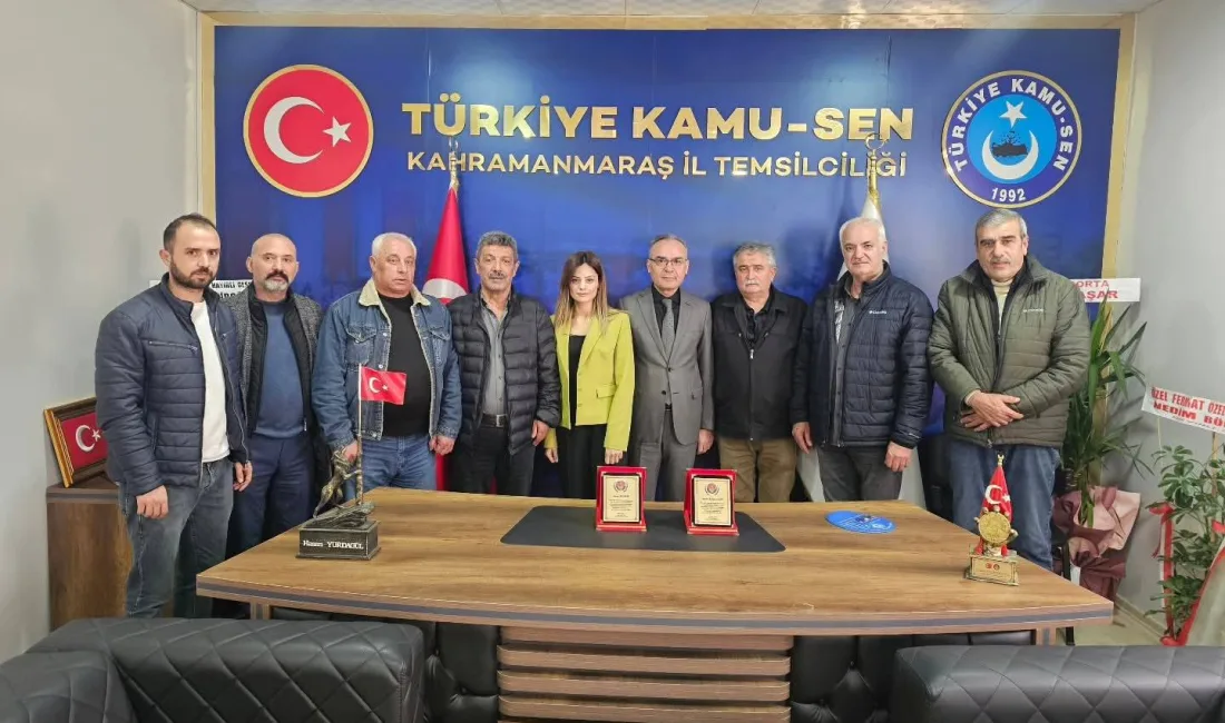 Türk Sağlık-Sen’den Emekli Olan İsimlere Vefa Türk Sağlık-Sen Kahramanmaraş Şube