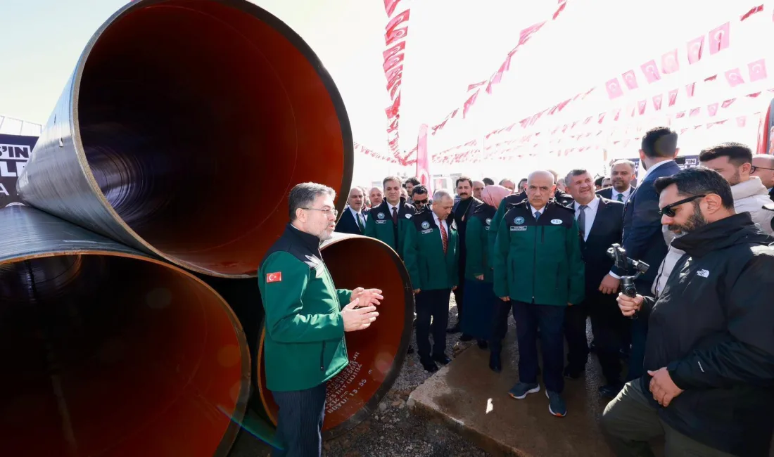 Tarım ve Orman Bakanı İbrahim Yumaklı, Kahramanmaraş Kısık İçme Suyu