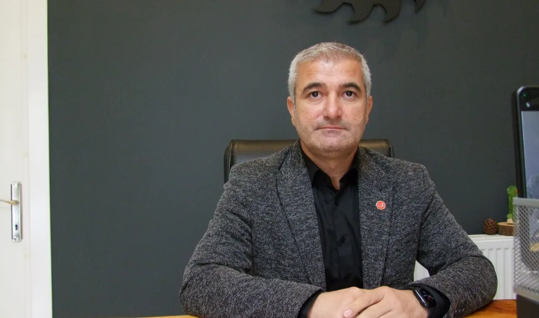 Yeniden Refah Partisi Andırın İlçe Başkanı Serdar Bıçakcı  basın