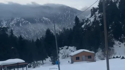 Kahramanmaraş’ın Andırın ilçesinde kış turizmini canlandırmak amacıyla üç yıl önce