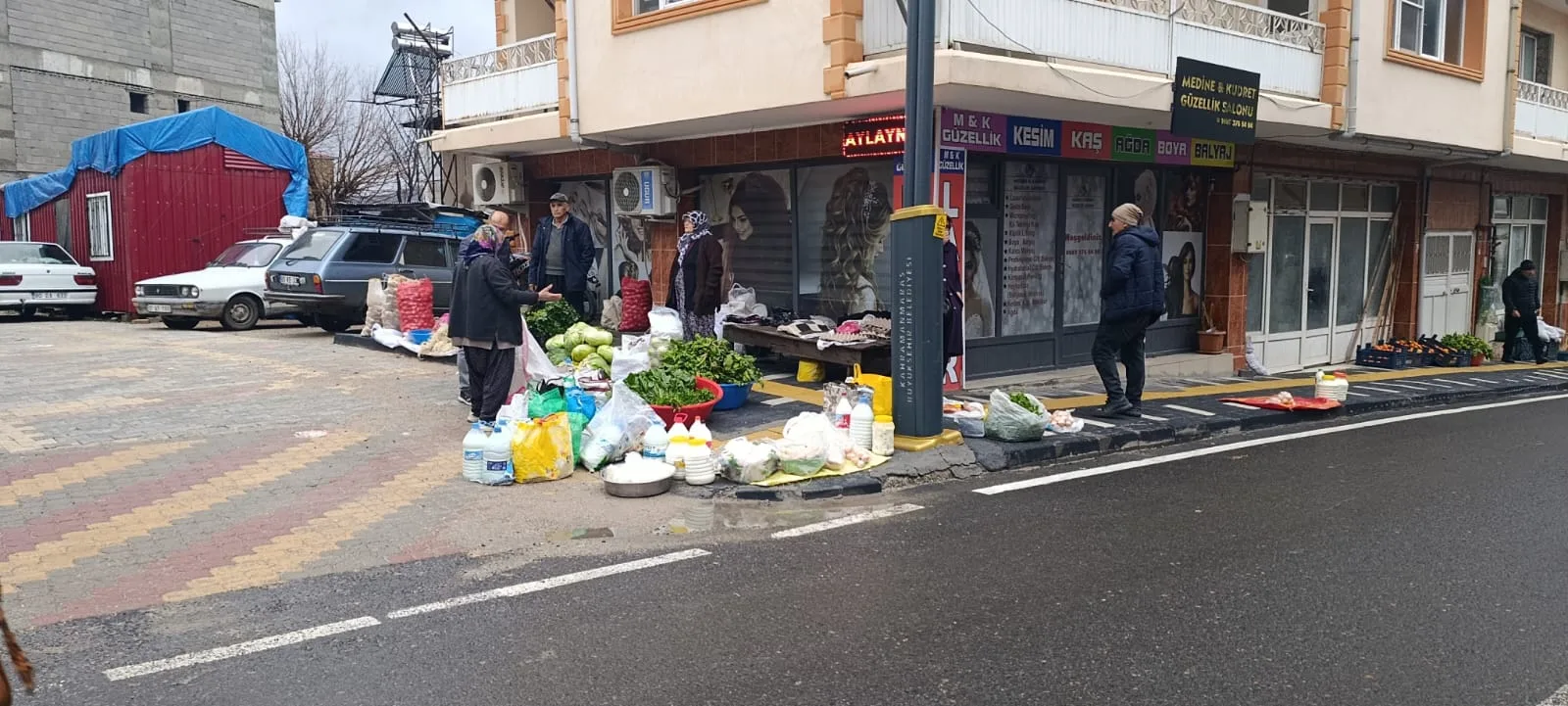 Ramazan Arifesinde Andırın Köy Pazarında Sakinlik Hakim