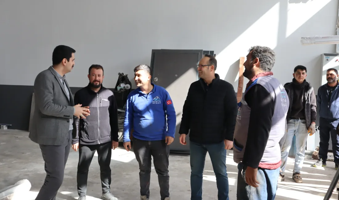 Pazarcık’ta Üretimin Kalbi Yeni Yerinde Atıyor: Kaymakam’dan Esnafa Tam Destek!