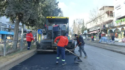 Büyükşehir Belediyesi, Azerbaycan Bulvarı’nda altyapı imalatlarının tamamlandığı Madalyalı Kavşak ile