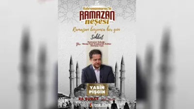 Kahramanmaraş Büyükşehir Belediyesi’nin Ramazan ayı boyunca düzenlediği kültür ve manevi