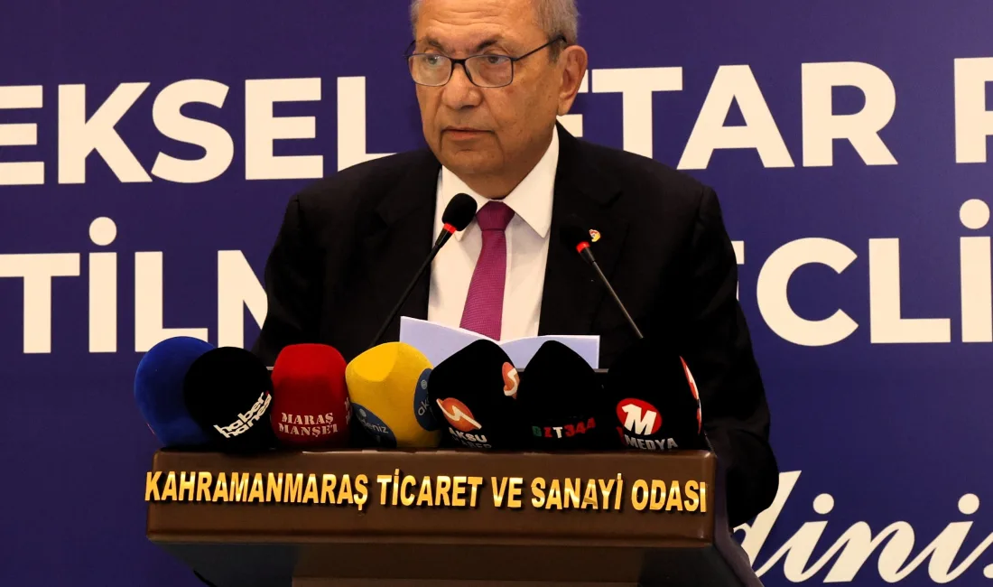 Kahramanmaraş Ticaret ve Sanayi Odası (KMTSO) Meclis Başkanı Mehmet Hanefi