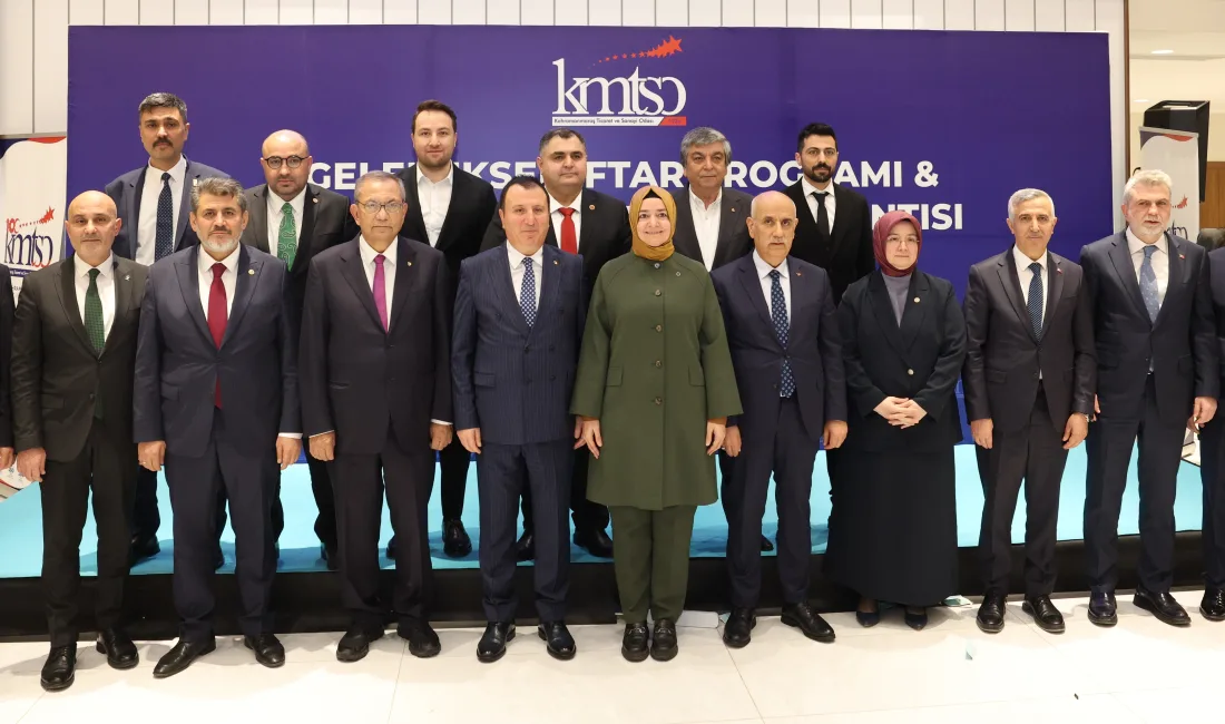 Kahramanmaraş Ticaret ve Sanayi Odası (KMTSO) tarafından düzenlenen Geleneksel İftar